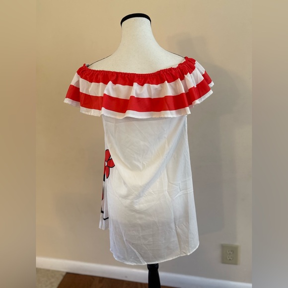 Disney Mickey and Minnie off shoulder Dress - Picture 7 of 7